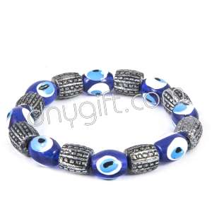 Hantal Designe Turkish Bracelet With Evil Eye Beads