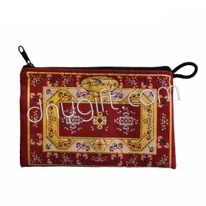 Turkish Kilim Patterned Woven Wallet 130