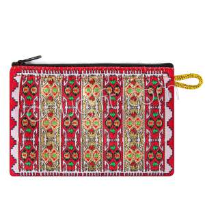 Turkish Kilim Patterned Woven Wallet 141