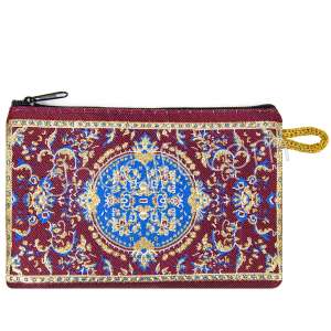 Turkish Kilim Patterned Woven Wallet 158