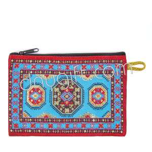 Turkish Kilim Patterned Woven Wallet 159