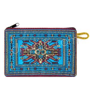 Turkish Kilim Patterned Woven Wallet 160