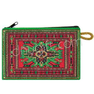 Turkish Kilim Patterned Woven Wallet 163