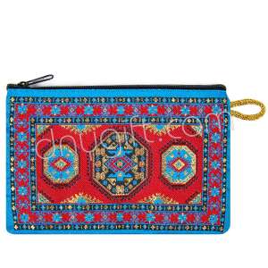 Turkish Kilim Patterned Woven Wallet 166