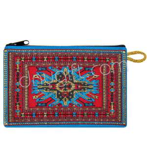 Turkish Kilim Patterned Woven Wallet 169